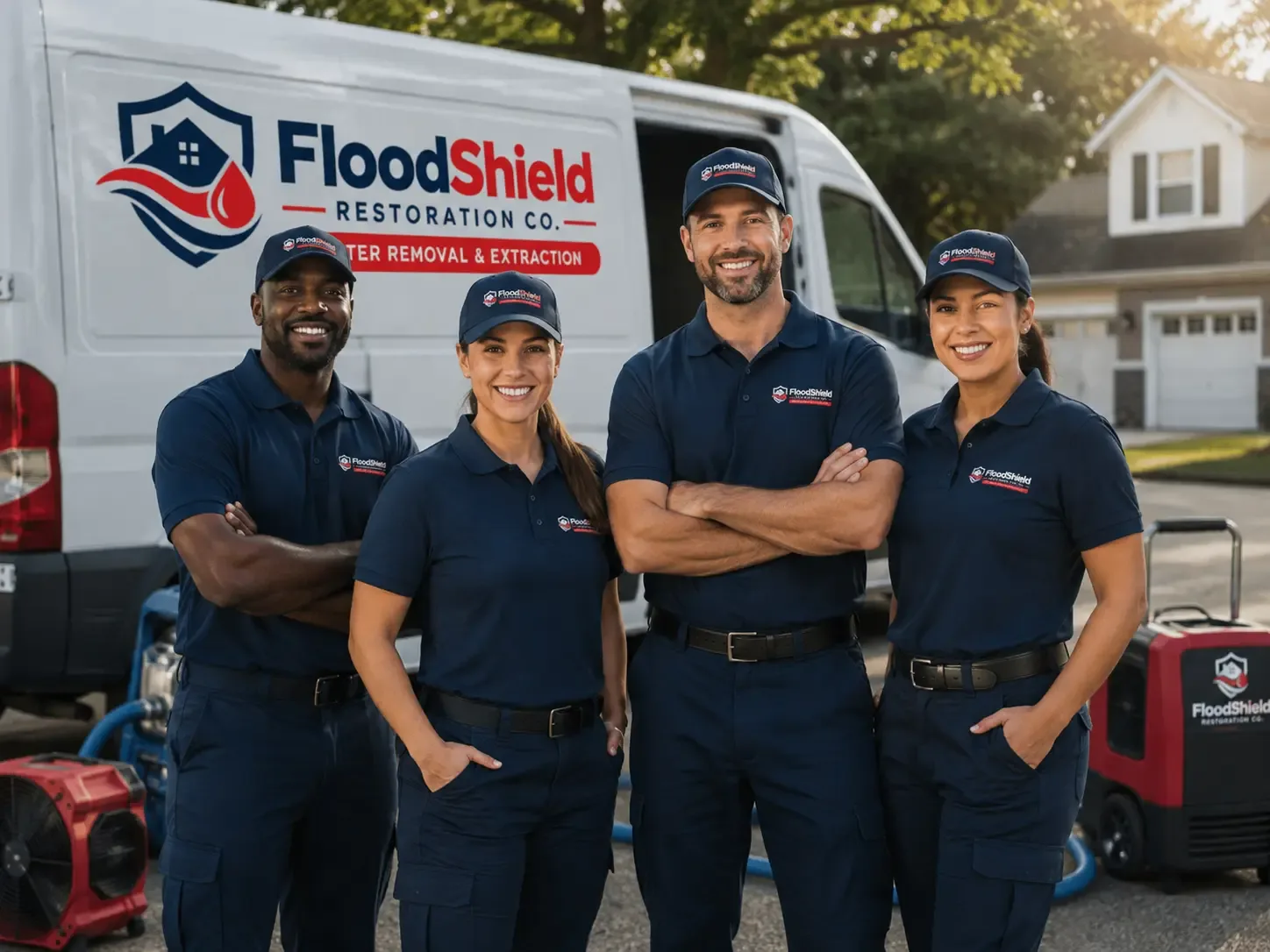 Flood Damage Restoration company in Langley Park, MD